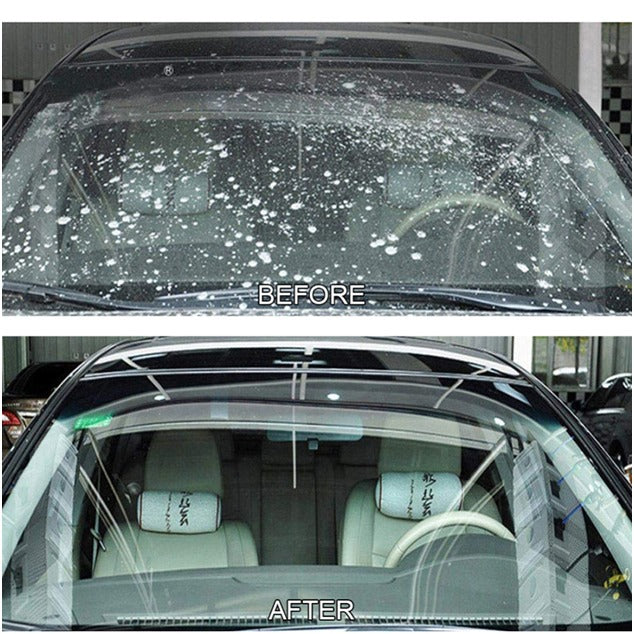Universal Car Windshield Cleaner Effervescent Tablets | 10-Piece Solid Glass Washer Concentrates