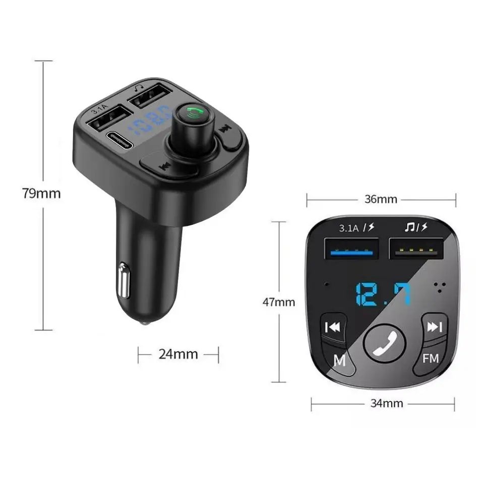 C1 Wireless Car MP3 Player & FM Transmitter