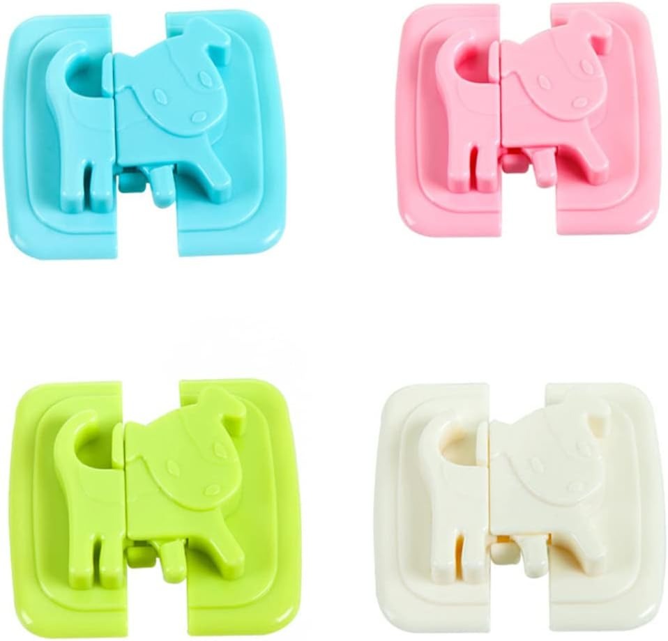 01 PCs Cute Dog Shape Cartoon Cabinet Door Child Safe Lock Refrigerator