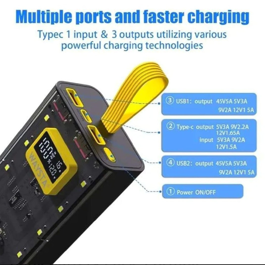 Bolt B102 10,000mAh High-Capacity Portable Power Bank