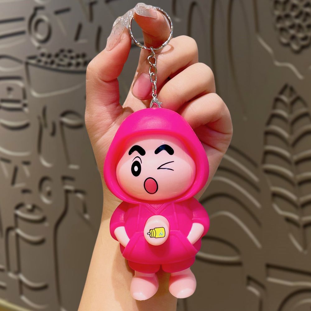 Crayon Shin-chan Face-Changing Collectible Keychain Toy