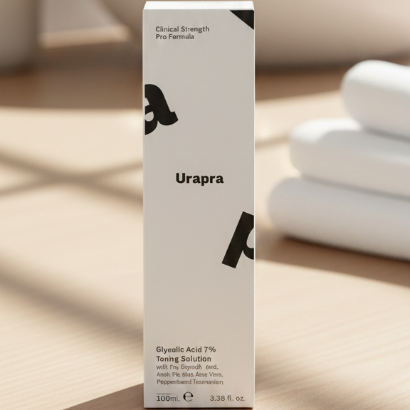 Urapra Glycolic Acid 7% Toning Solution for Gentle Exfoliation (100ml)