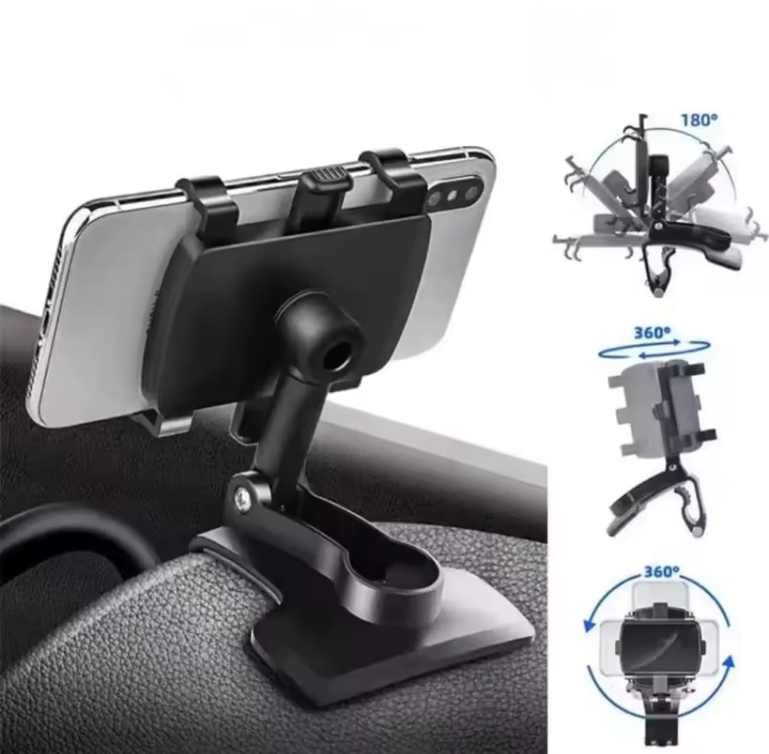 360° Multi-Use Car Phone Holder