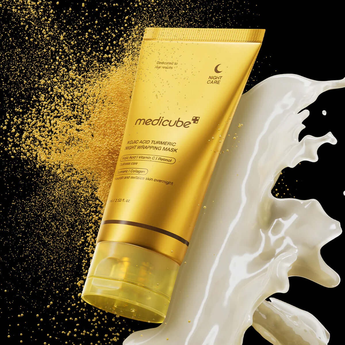 Medicube Turmeric Overnight Wrapping Peel-Off Mask (75ml)