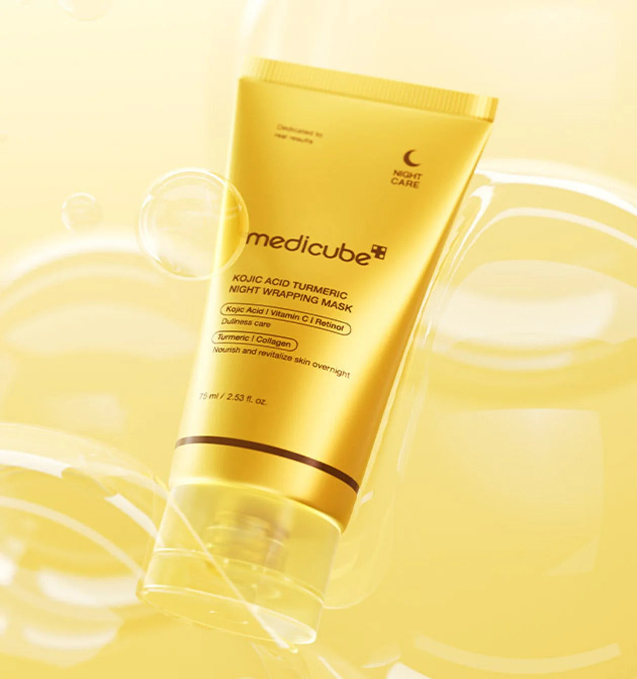 Medicube Turmeric Overnight Wrapping Peel-Off Mask (75ml)