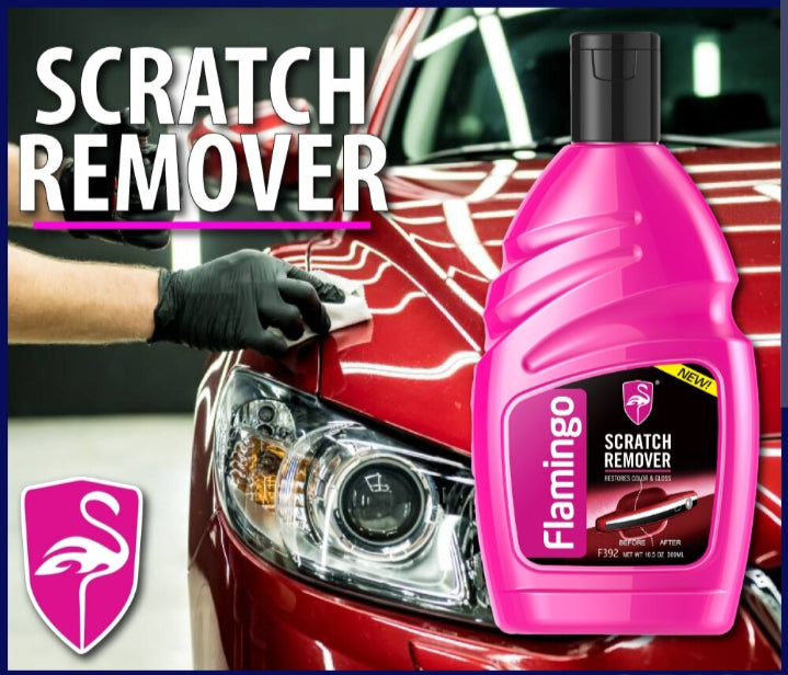 Flamingo Car Paint Scratch Remover (300ML) | Swirl Repair & High-Gloss Shine Restorer
