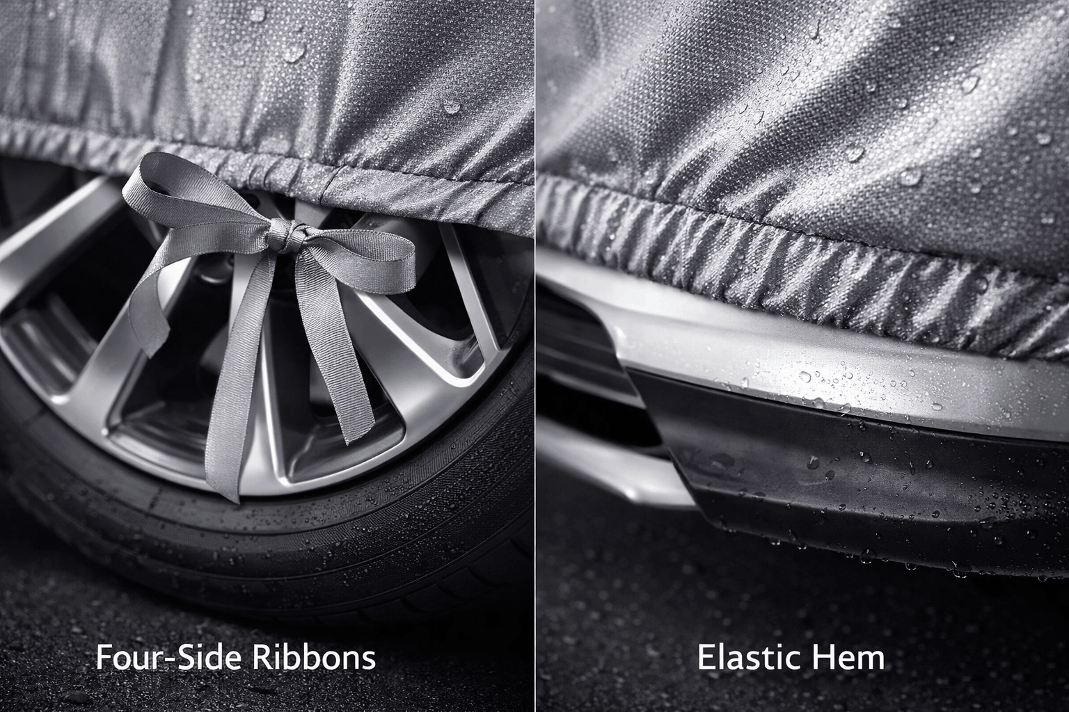 Premium Silver Parachute Car Top Cover for Toyota Corolla (2006–2023) | Waterproof & Heat Resistant Full Body Protection