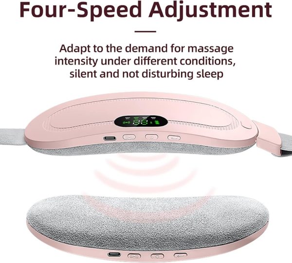 Portable Menstrual Heating Pad Belt | Electric Period Pain Relief Massager