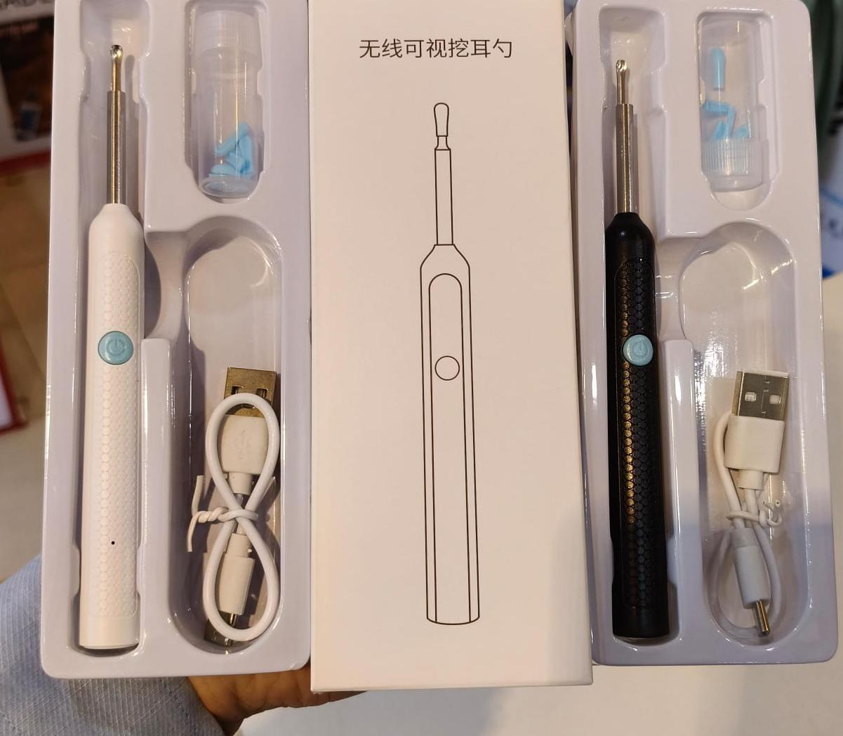 Rechargeable Smart Wireless Ear Camera Kit – Visual Ear Wax Removal Tool