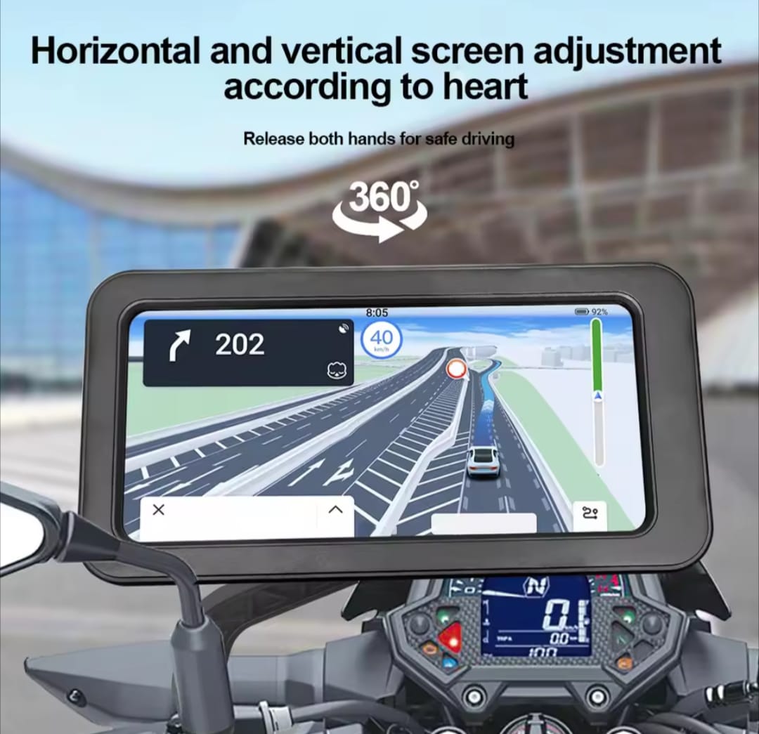Waterproof 360° Rotatable Bicycle & Motorcycle Phone Mount