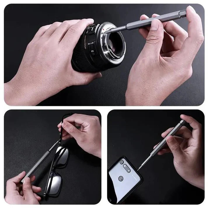 24‑in‑1 Compact Screwdriver Kit | High‑Precision Bits for Gadgets & Devices