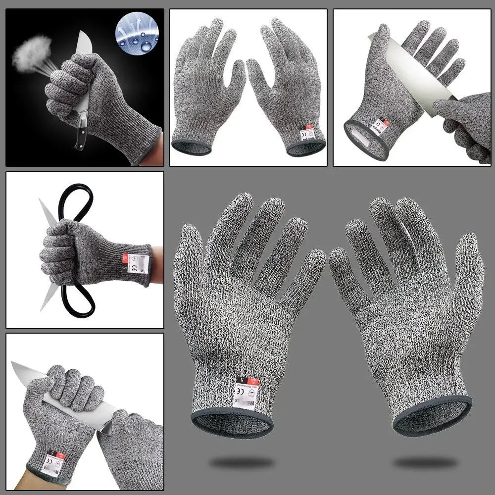 Grade 5 Cut-Resistant Gloves – Ultimate Kitchen & Garden Safety