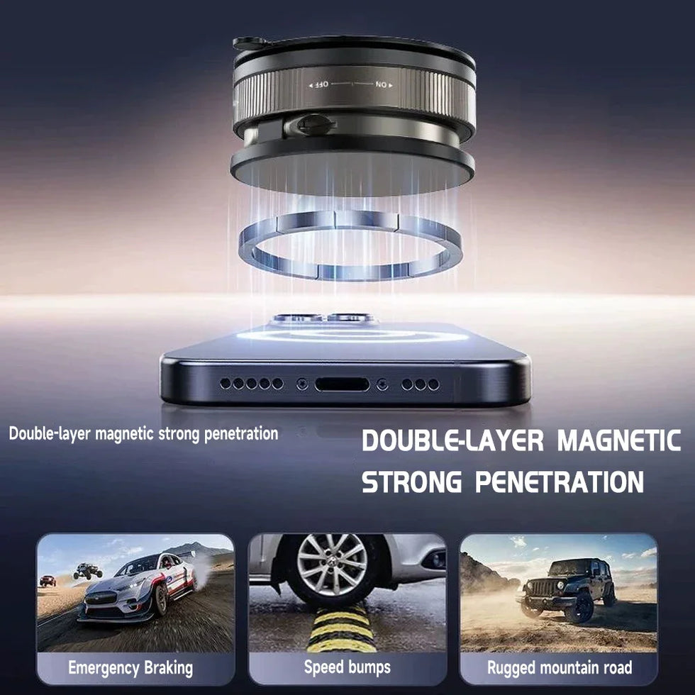 Upgraded 360° Magnetic Car Phone Mount