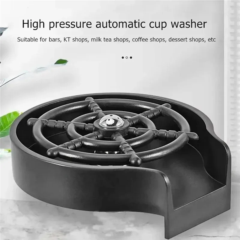 Glass Rinser & Automatic Cup Washer – High-Pressure for Kitchen Sink