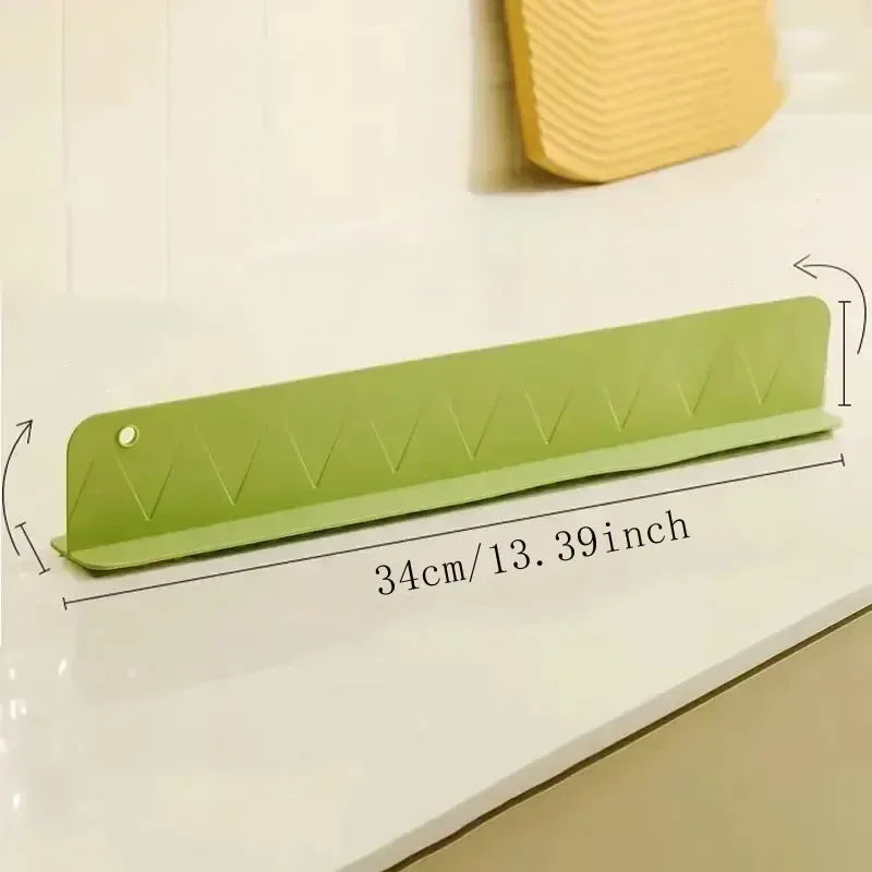 Silicone Sink Splash Guard – Suction Cup Baffle