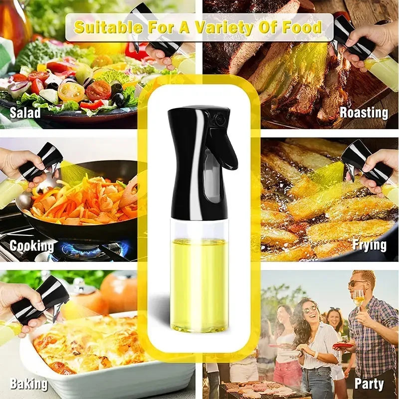 Kitchen Oil Spray Bottle for Even Cooking