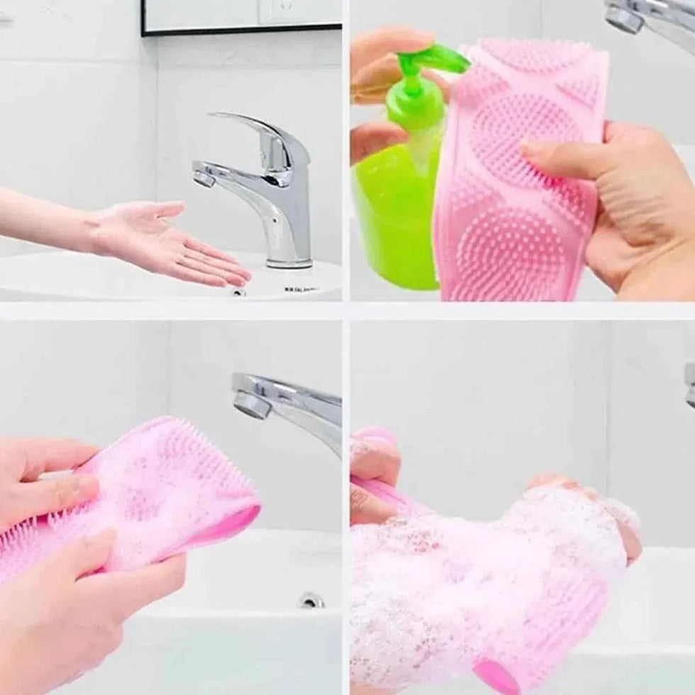 Silicone Body Scrubber for Deep Cleansing